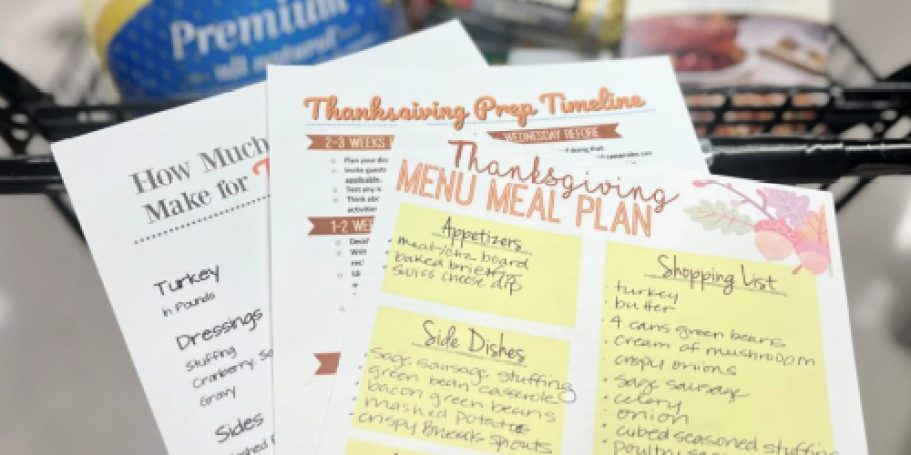 Hosting Thanksgiving? Grab Our Free Printables to Prep Like a Pro!