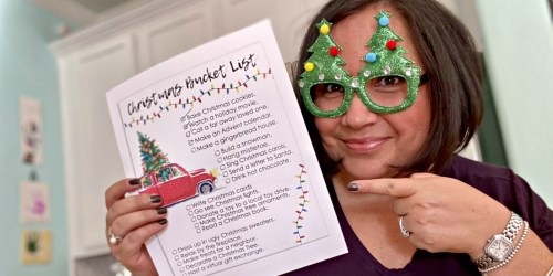 Print Your Free Christmas Bucket List For Fun Holiday Activity Ideas