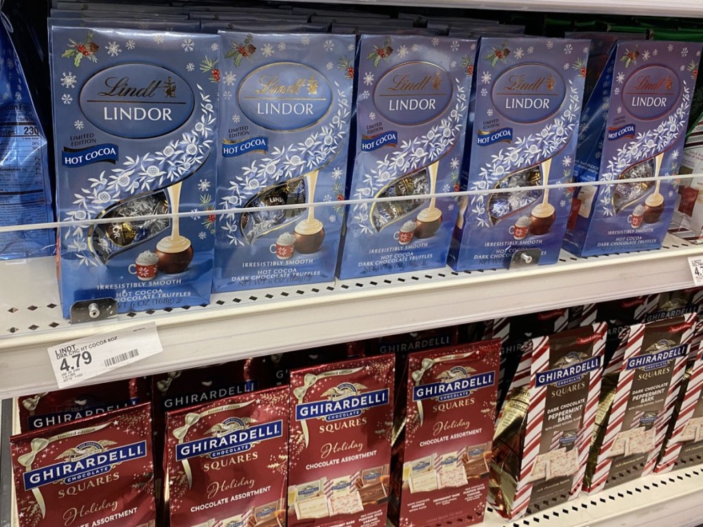 Lindoor Hot Cocoa truffles at Target