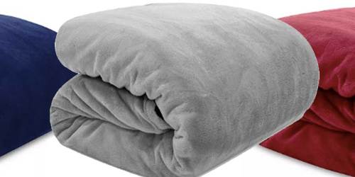 Ralph Lauren Micromink Plush Blanket ANY Size Just $19.99 on Macys.online (Regularly $70+)