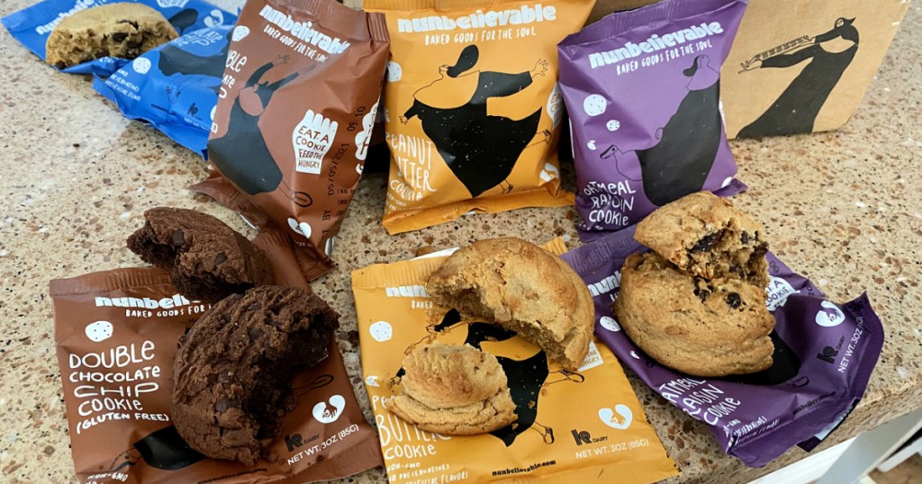 nunbelievable cookies on wrappers