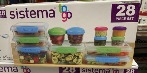 Sistema 28-Piece Food Storage Set Only $11.99 at Costco