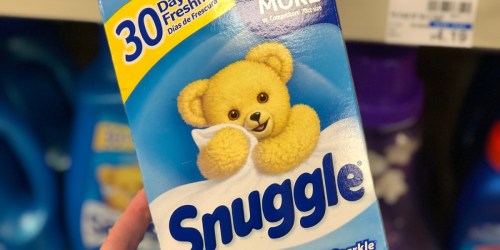 Snuggle Dryer Sheets 200-Count Only $5.50 Shipped on Amazon