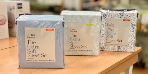 Croft & Barrow Easy Care Sheet Sets in ANY Size Only $12.74 on Kohls.online (Regularly up to $80)