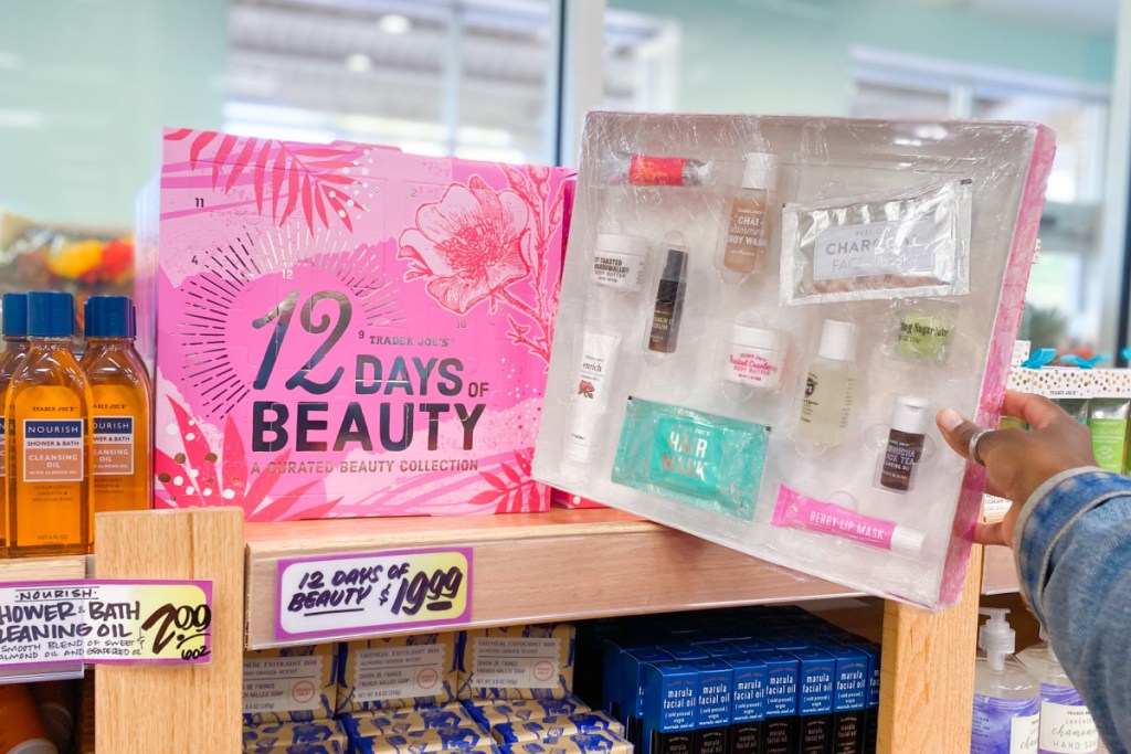 12 days of beauty TJ advent calendar