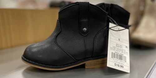 50% Off Cat & Jack Kids Boots on Target.online | Styles from $9.99 (Regularly $20)