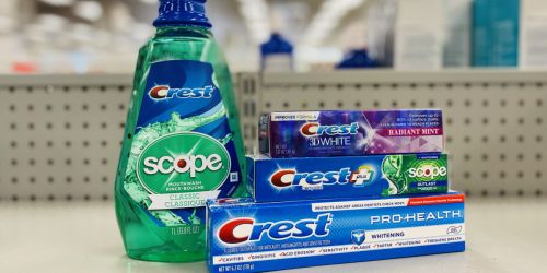 $14 Worth of Crest Products Better Than FREE After Walgreens Rewards