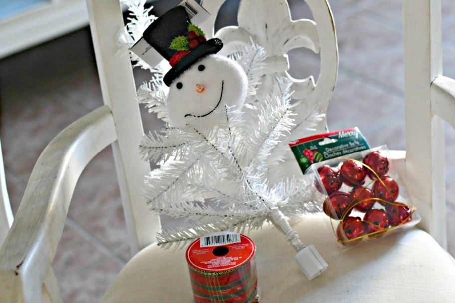 dollar tree snowman diy assortment