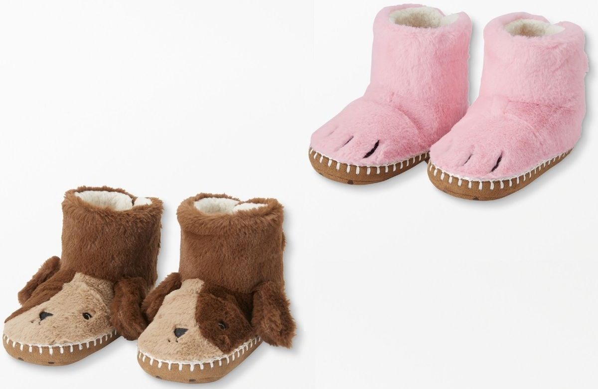 Hanna Anderson Critter Slippers