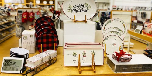 Farmhouse Christmas Serving Pieces from $8.99 on Kohls.online (Regularly $30+)