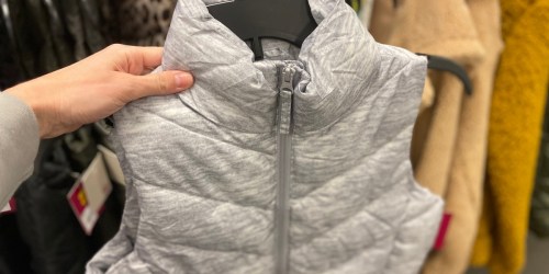 Men’s & Juniors Puffers Vest from $8.99 on Kohls.online (Regularly $50)