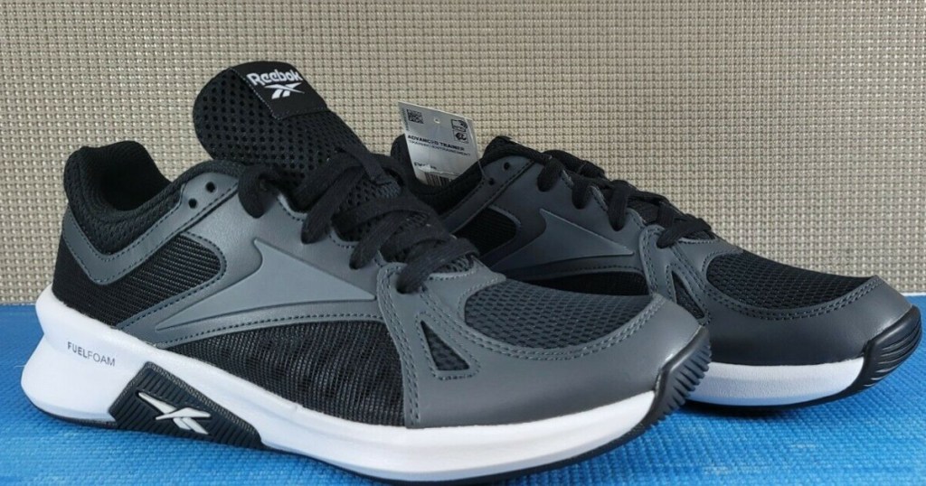 men's black and gray sneakers