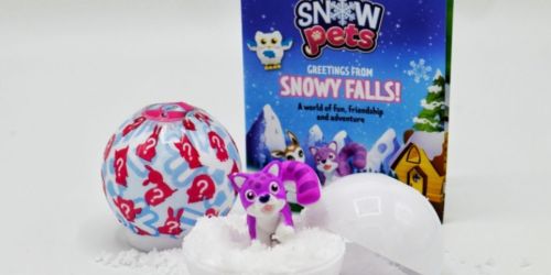 Snow Pets & Amazing Snow Kit Only $2.79 on Michaels.online | Add Water to Reveal a Cute Toy