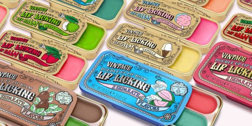 Vintage Flavored Lip Balm Tins Just $5.50 Each Shipped | Fun Stocking Stuffer