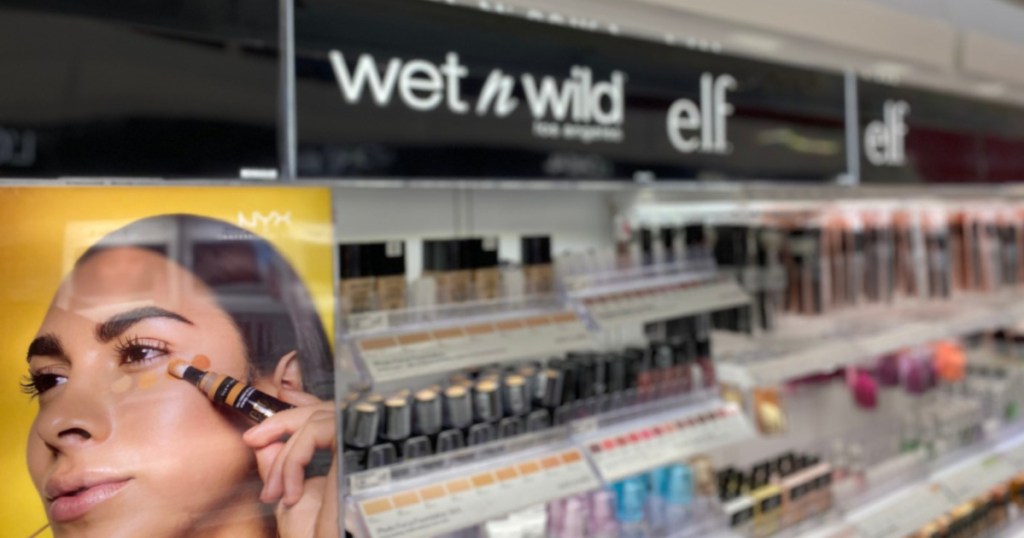 wet n wild cosmetic display 