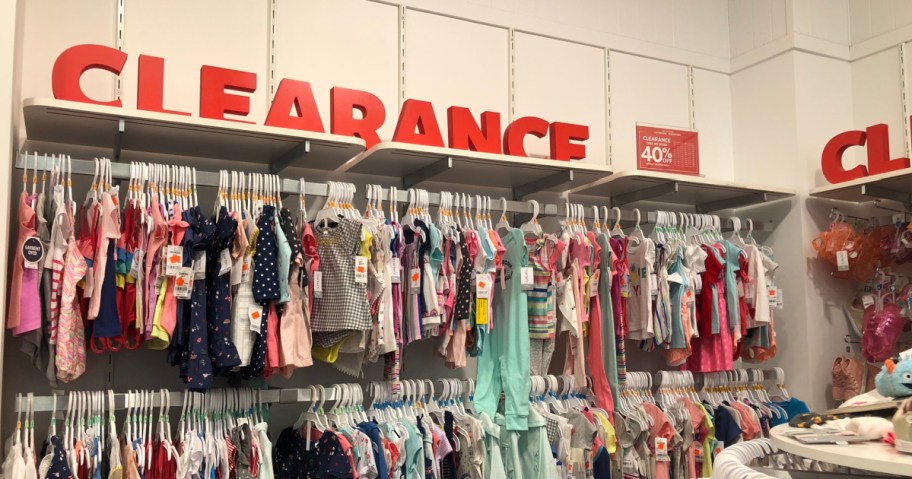 carters clearance in store