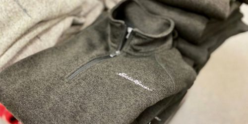 Eddie Bauer Men’s & Women’s Fleece Jackets from $19.99 (Regularly $70+)