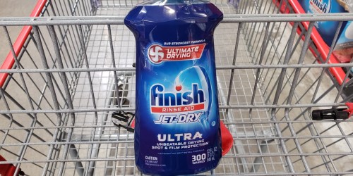 Finish Jet-Dry Dishwasher Rinse 32oz Bottle from $6 on SamsClub.online (Regularly $11)