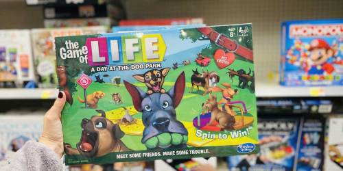 The Game of Life A Day at the Dog Park Walmart Exclusive Board Game Just $10