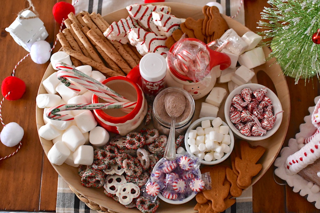 Hot Chocolate Charcuterie Board!