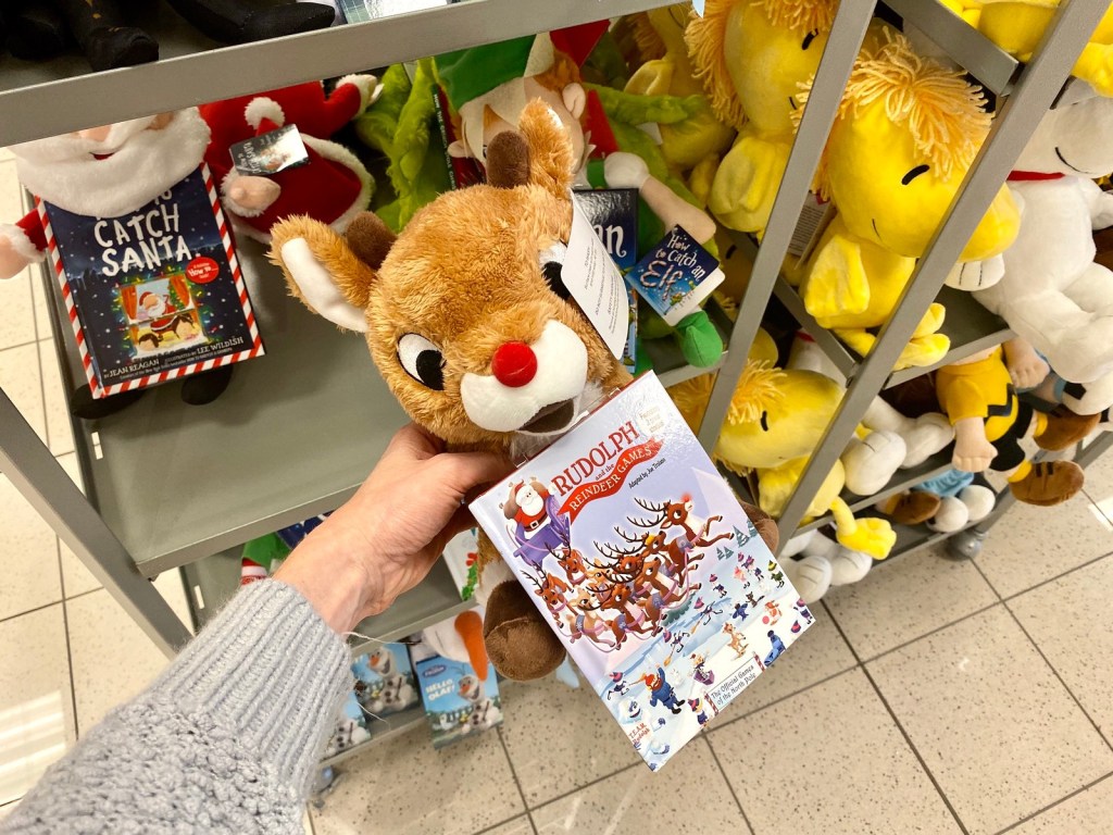 kohls cares rudolph in hand in store at kohls