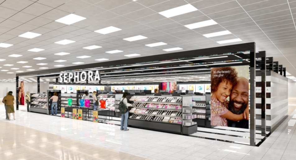 sephora mini shop in kohls