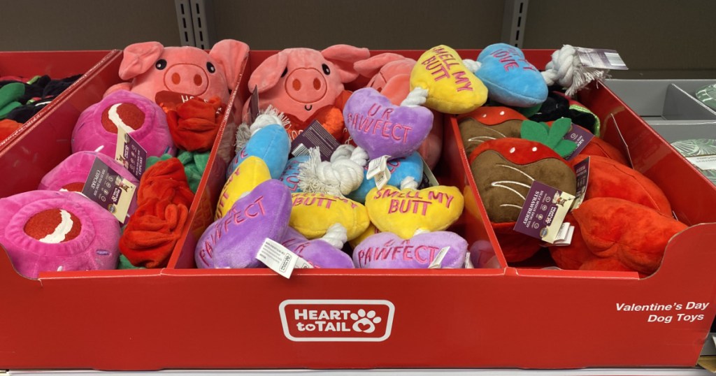 valentine pets toys at aldi 