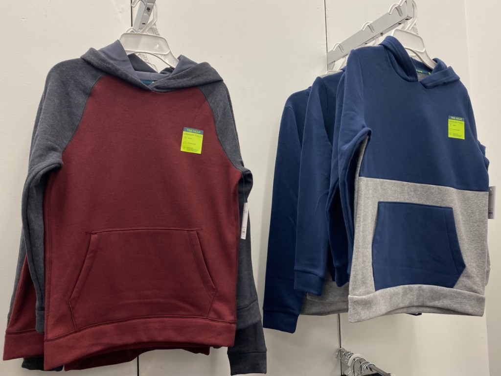 2 boys tek gear sweatshirts at kohl's