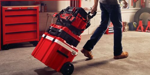 Craftsman VersaStack 30-Quart Wheeled Cooler Only $25.80 on Lowe’s.online (Regularly $129)