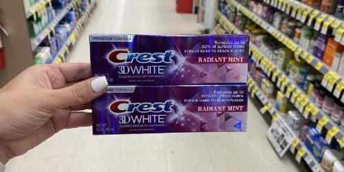 Crest Toothpaste Only 49¢ Each After Walgreens Rewards