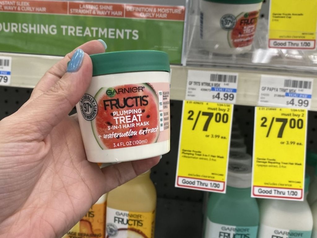 Garnier Fructis Treat Masks