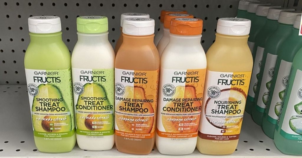 Garnier Fructis Treat Shampoos or Conditioners