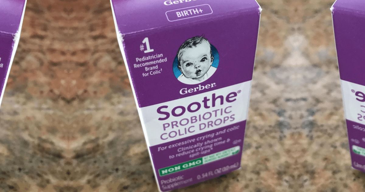 Gerber brand baby drops