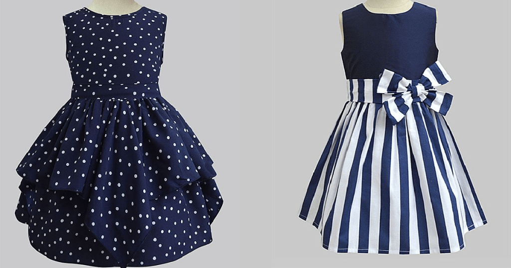 Girls Dresses in blue on Zulily