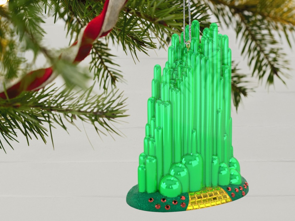 Wizard of Oz Emerald City Christmas ornament