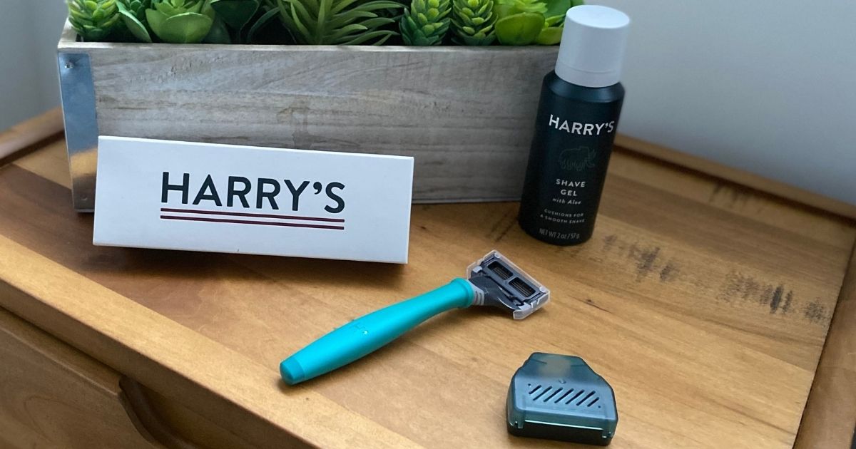 Harry's Razor and shave cream