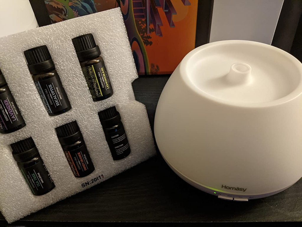 Homasy Oils and Diffuser