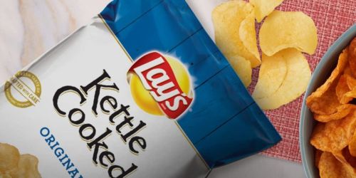 Lay’s Kettle Cooked Chips 40-Count Variety Pack Only $11.88 Shipped on Amazon (Just 30¢ Per Bag)