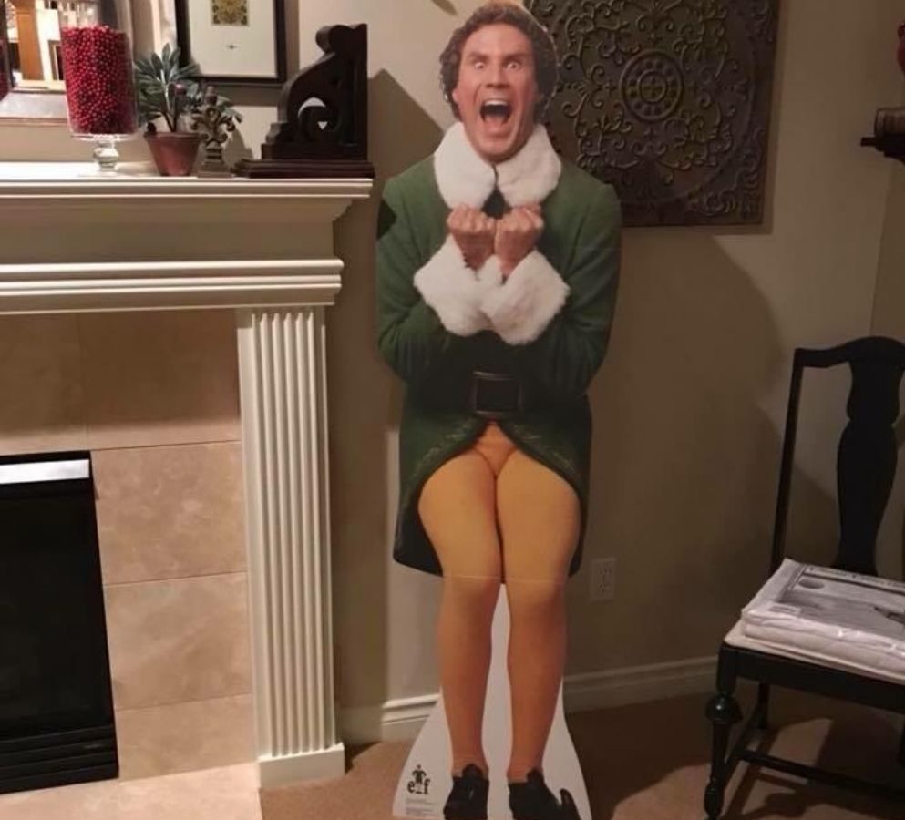 Buddy The Elf Life Size Cutout