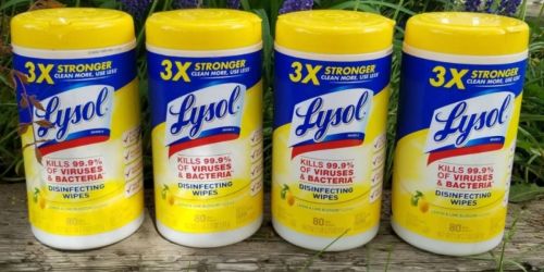 Lysol Disinfecting Wipes 320-Count Only $11.52 on Walmart.online