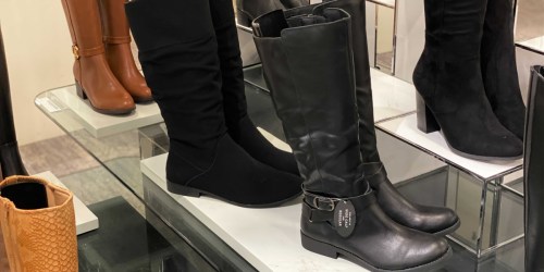 Women’s Boots from $19.99 on Macy’s.online (Regularly $40)