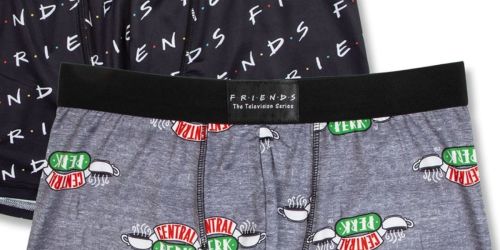 Men’s Friends Boxer Briefs 2-Pack Only $4.98 on Walmart.online (Regularly $10)