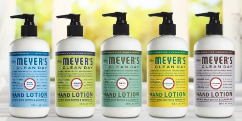 Mrs. Meyer’s Clean Day Hand Lotion 3-Pack Only $9 Shipped on Amazon | Just $3 Each