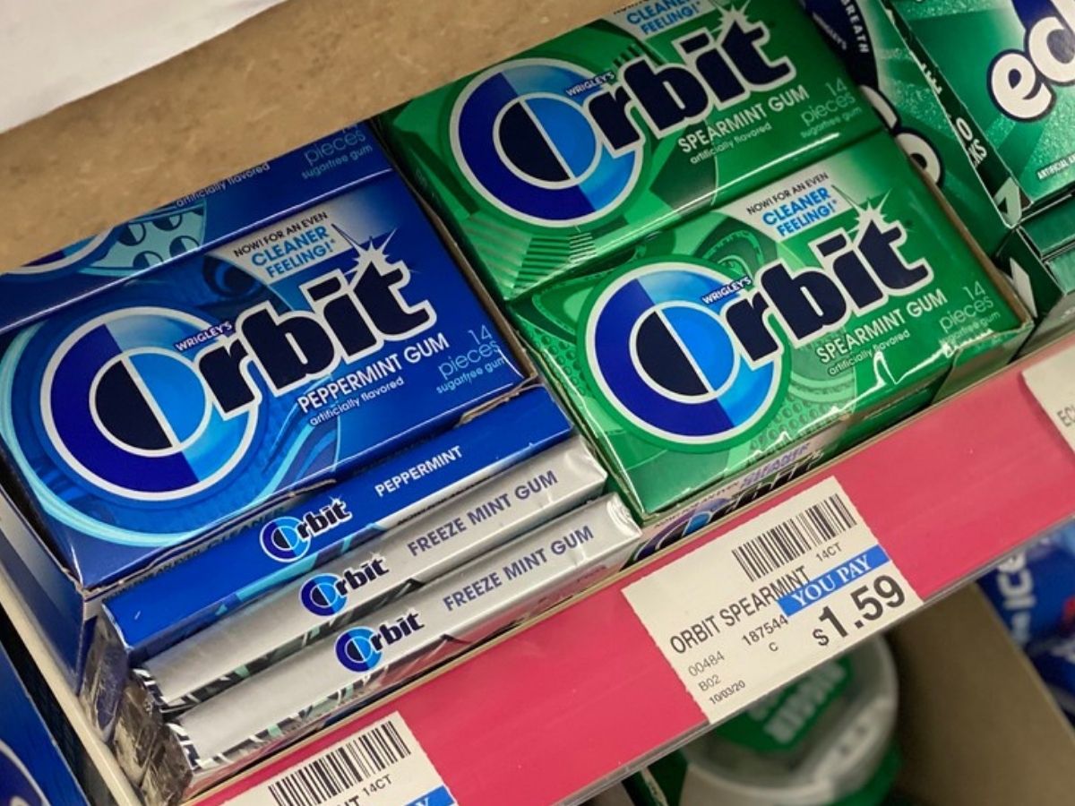 single packs of orbit gum 