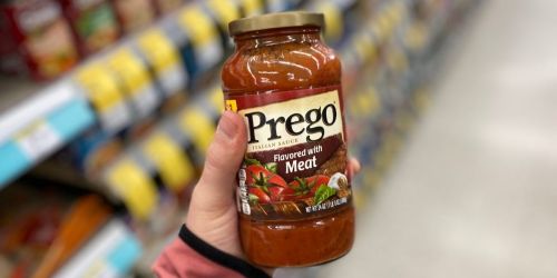 Four Prego Pasta Sauces Only $4.63 on Walgreens.online (Just $1.16 Each)