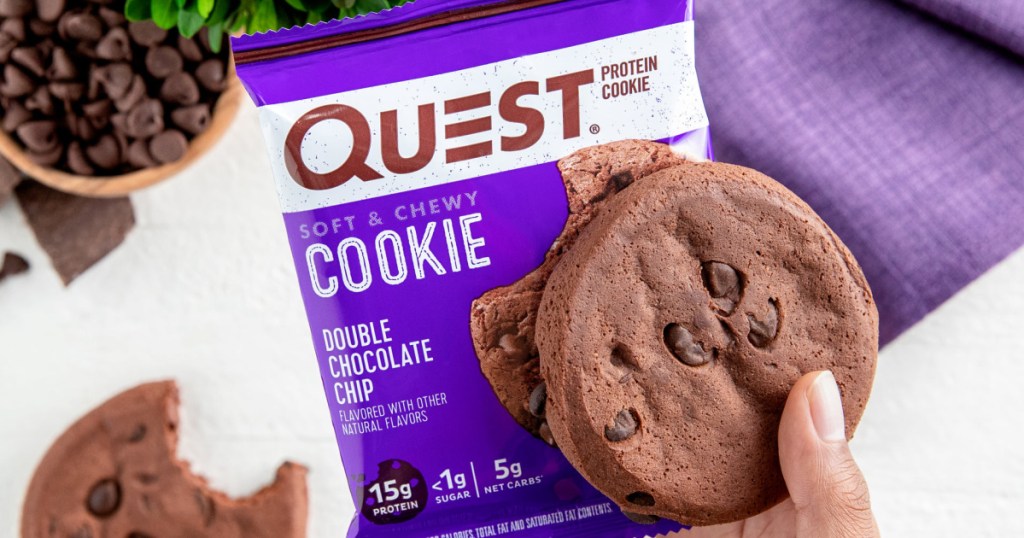 Quest Nutrition Double Chocolate Chip Protein Cookie package