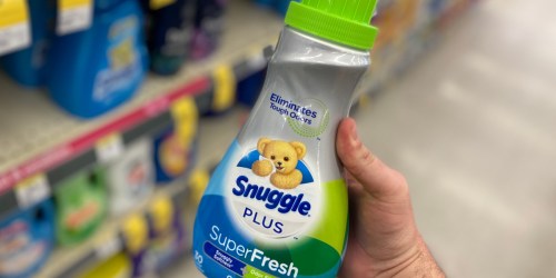 Snuggle Plus Super Fresh Liquid Fabric Softener Just $2.84 Shipped on Amazon