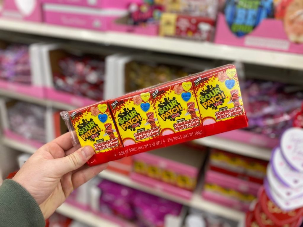 Valentine Day Sour Pack Kids Conversation Hearts