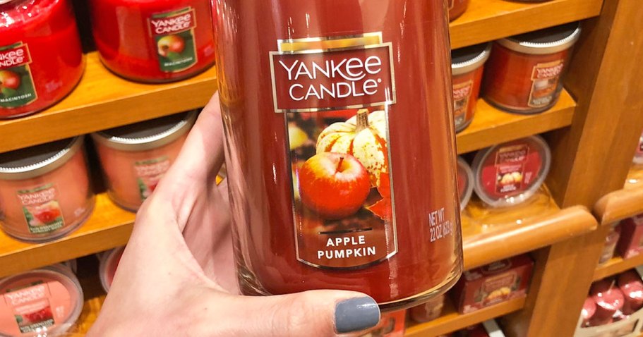 Yankee Candle Large Jars Only $11.77 Shipped + Get 62¢ Amazon Credit (Reg. $31)