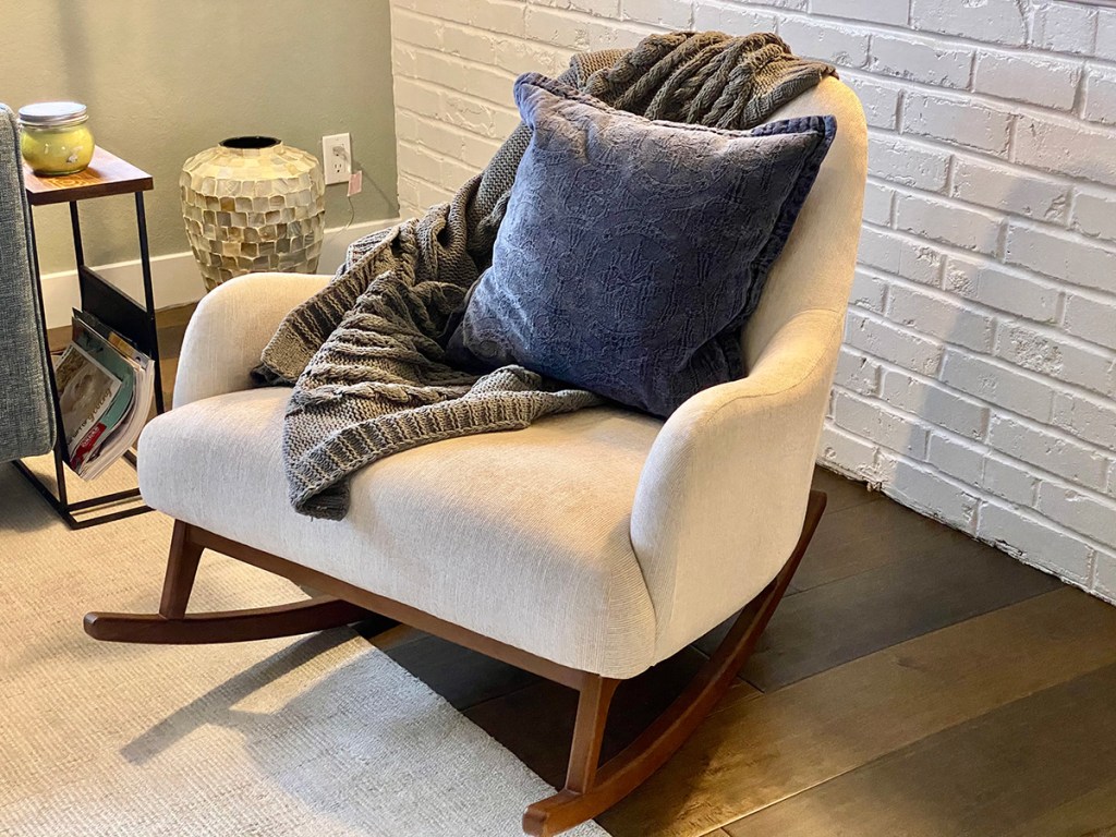 rocking chair in living room